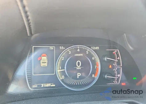 2020 Lexus Es 350 z USA, uszkodzony, nr VIN 58ADZ1B13LU064750